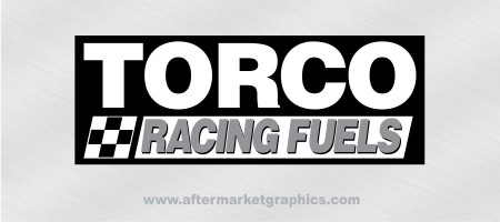 Torco Fuels Decals - Pair (2 pieces)